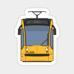 Budapest Tram (Combino) Sticker